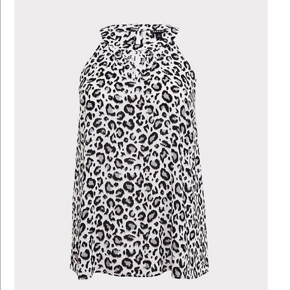 Torrid 3 22/24 leopard print top